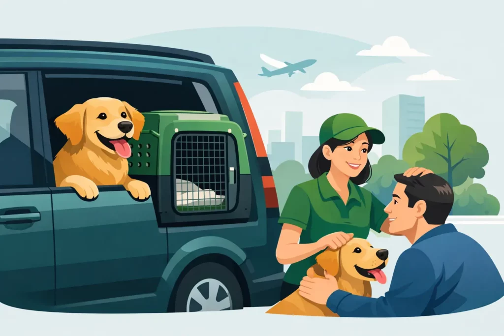 Pourquoi choisir un dog taxi pour son chien