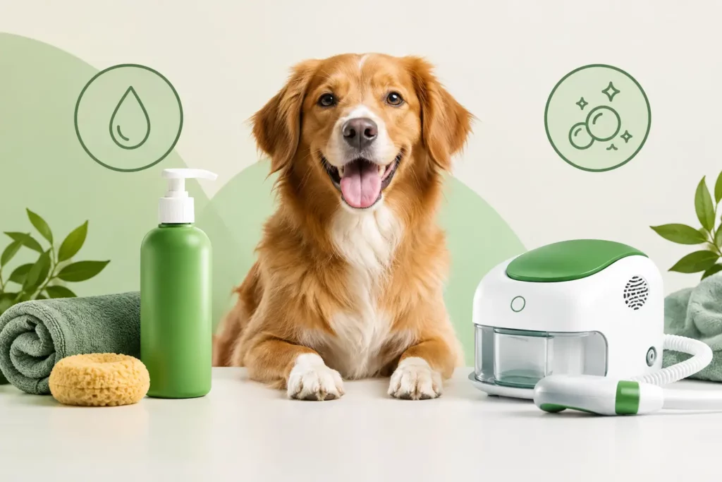 Shampoing chien ou soin ozoné, lequel choisir ?