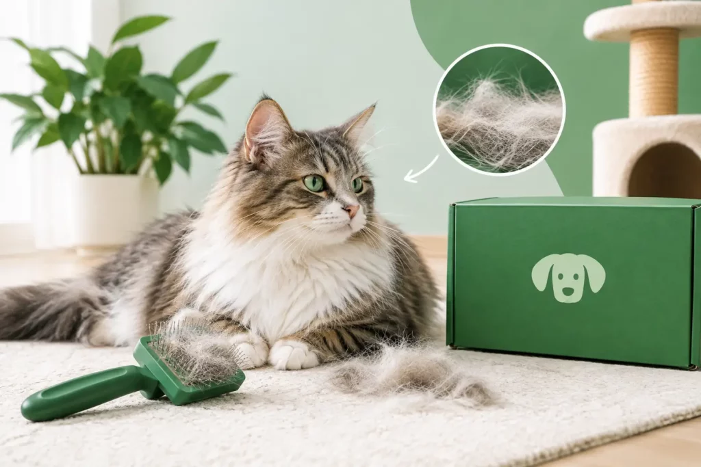 Pourquoi mon chat perd autant de poils ?